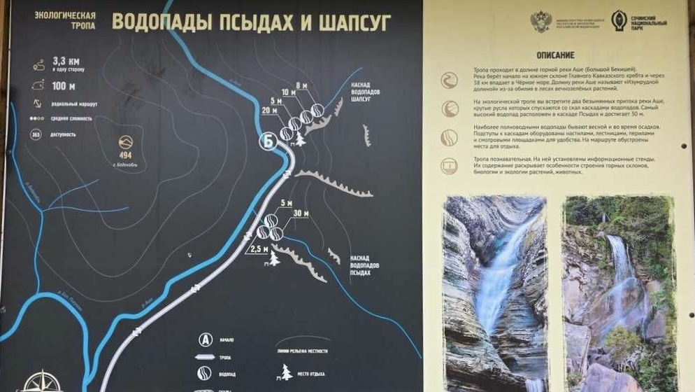 Изумрудные водопады р.Аше джиппинг